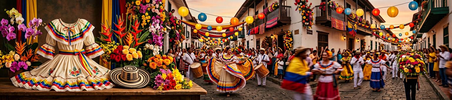 Paisaje colombiano, cultura y artesanías