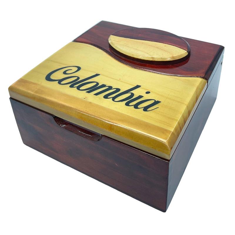 🍽️ Servilletero Caja Grano de Café – Artesanía Colombiana - Imagen 5