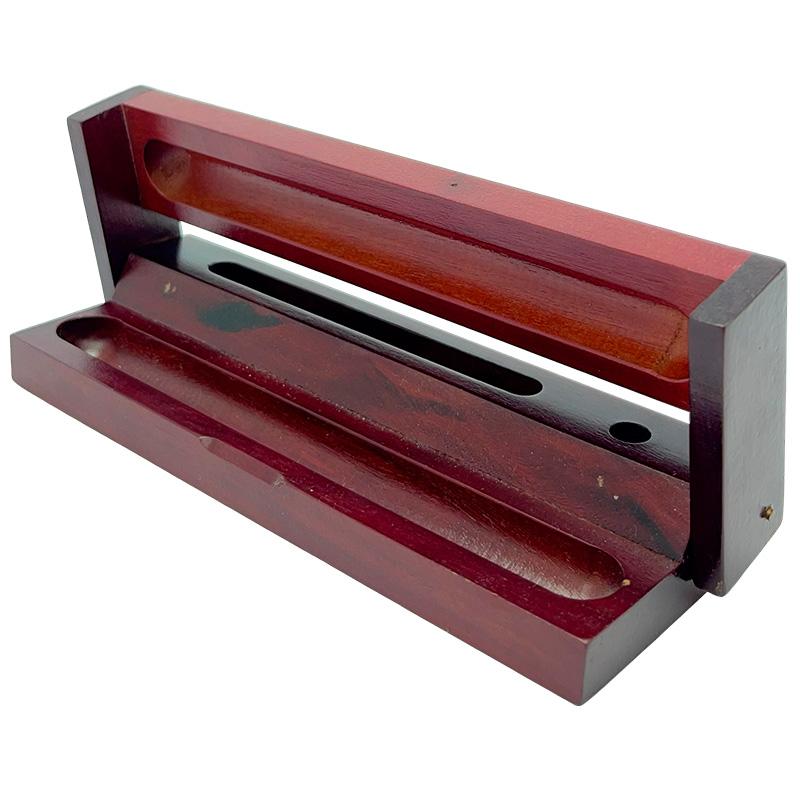 🖋️ Estuche Porta Lápiz y Tarjetero de Madera - Imagen 3