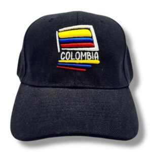 Gorra Clásica "Colombia – Bordado Bandera"