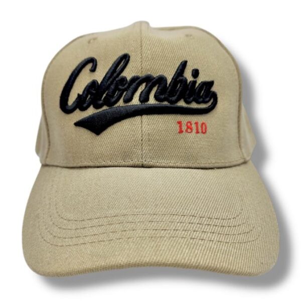 Gorra Beige "Colombia 1810 – Estilo Retro"