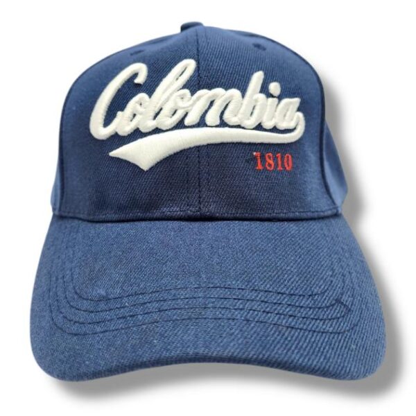 Gorra Azul "Colombia 1810 – Clásica y Moderna"