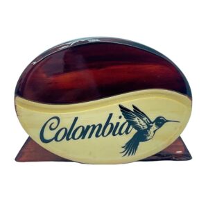 Servilletero Artesanal "Grano de Café" – Colombia