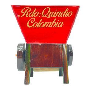 🌿 Servilletero Artesanal "Despulpadora de Café" – Rdo. Quindío, Colombia