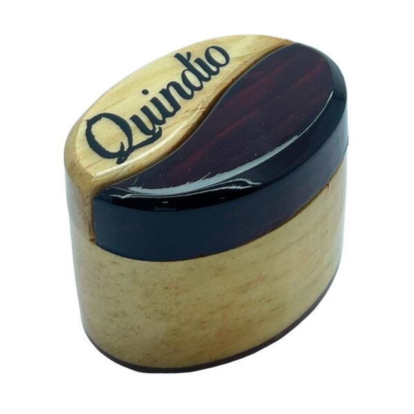 ☕ Cofre Artesanal en Forma de Grano de Café # 3 – Quindío - Imagen 2
