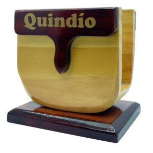 👜 Servilletero de Madera – Diseño Carriel