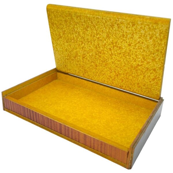 🪵 Caja de Madera Forrada para Tabacos - Imagen 3
