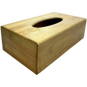 🌿 Caja Porta Pañuelos en Guadua Laminada