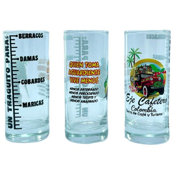 🥃 Copa Tequilera de Vidrio Transparente – Eje Cafetero - Imagen 3