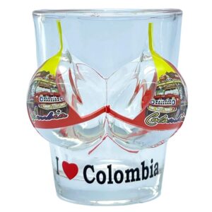 🍸👙 Copa Aguardientera “Bikini Colombiano” – ¡Pa’ brindar con curvas y sabor!