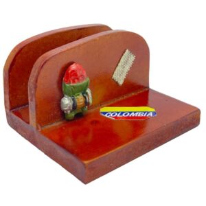 🍉🧺 Mini Servilletero en Madera – Edición Sandía Viajera