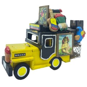 🛻 Jeep Willys en Madera – ¡El trasteo típico, pero en miniatura!